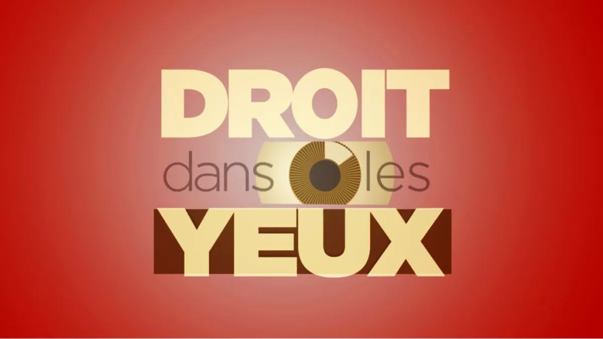 DROIT DANS LES YEUX logo émission @Philippe Gesberg/Guadeloupe 1ère