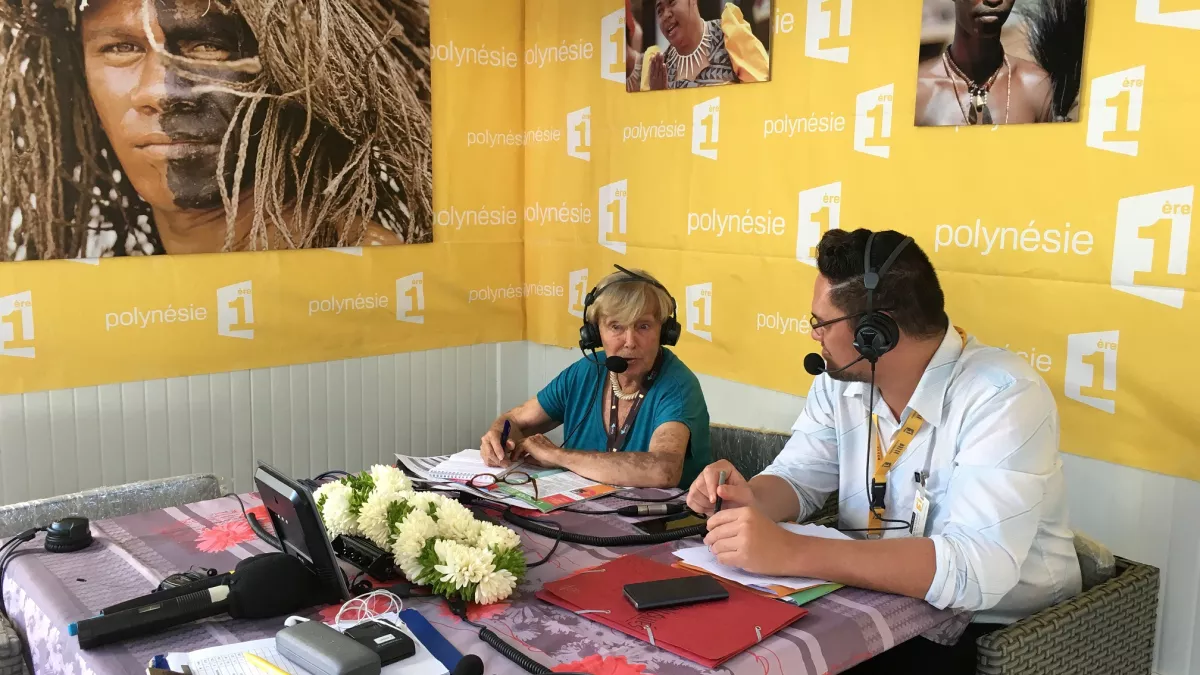AU coeur du FIFO Le studio radio décentralisé au couleurs du FIFO
