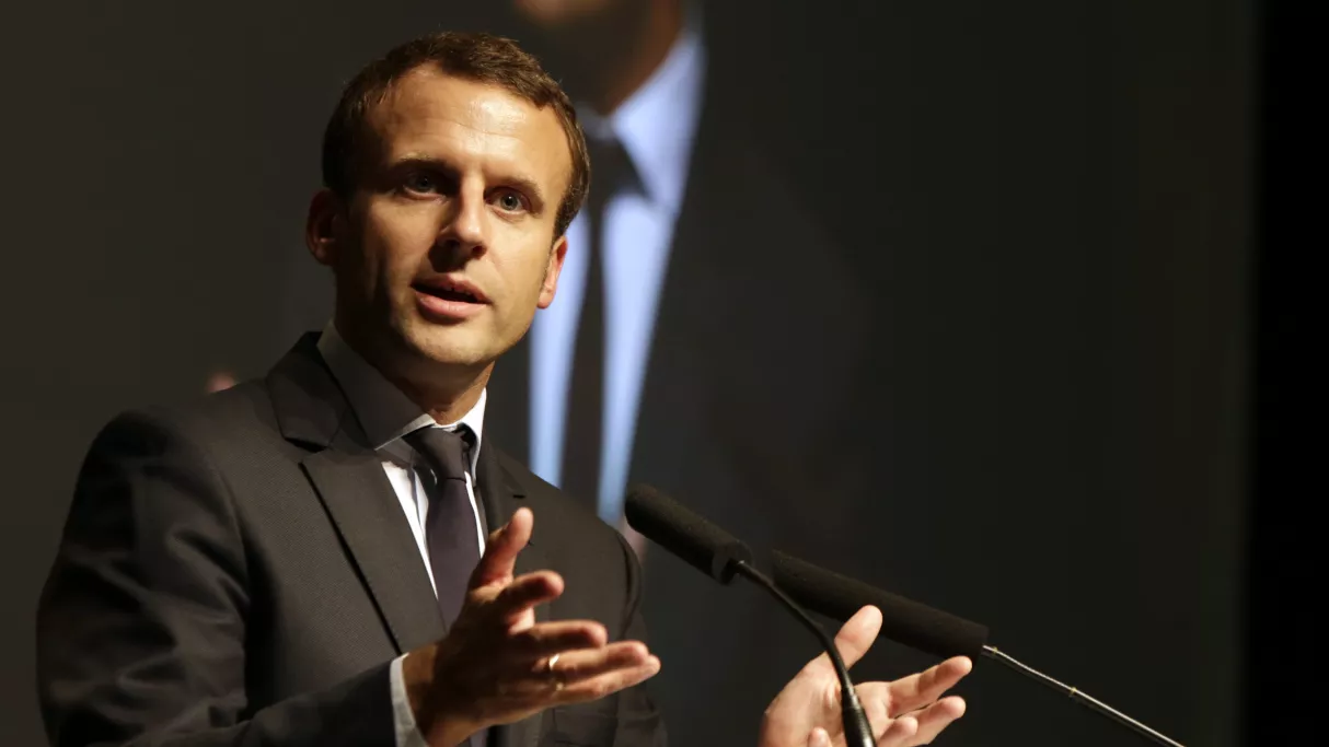 Emmanuel Macron@MAXPPP