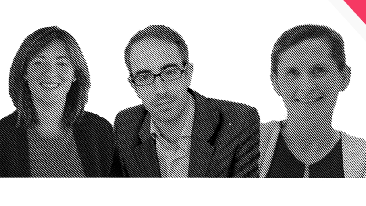 Laurianne Deniaud, Julien Bainvel et Eléonore Revel