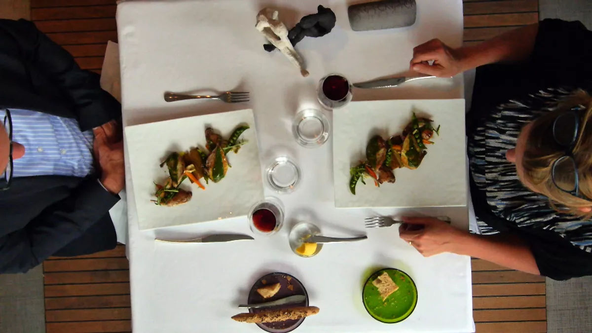A table A table