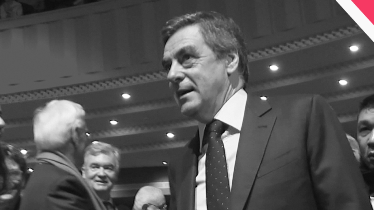 Fillon à la Mutualité en janvier 2016