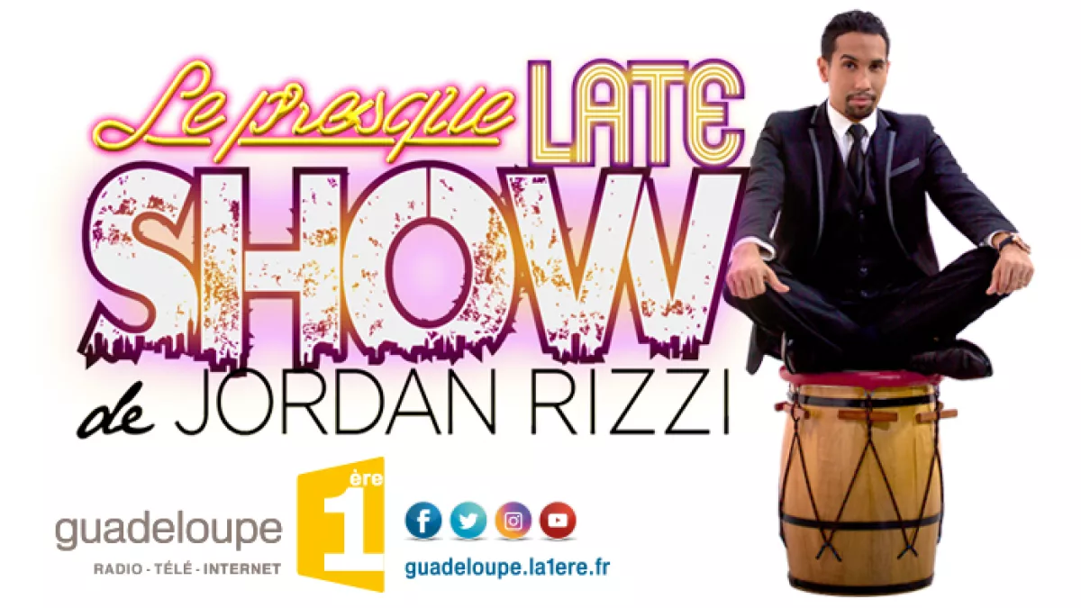 LE PRESQUE LATE SHOW Visuel émission @PatrickAugustine/FabriceBikhi/Guadeloupe1ère