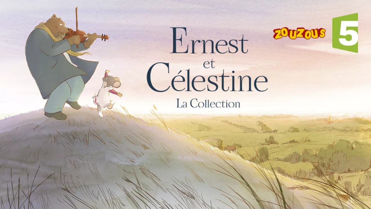 © Collection librement inspirée de l’œuvre de Gabrielle Vincent aux éditions Casterman, réalisation par Julien Chheng et Jean-Christophe Roger, production Folivari / Mélusine, studio Blue Spirit Ernest et Célestine, la collection