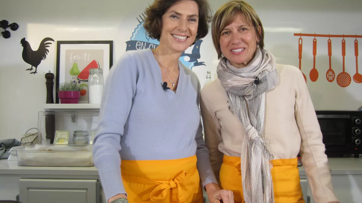 Ça roule en cuisine - Sophie Menut et Isabelle Haeberlin - crédit FTV Ça roule en cuisine - Sophie Menut et Isabelle Haeberlin