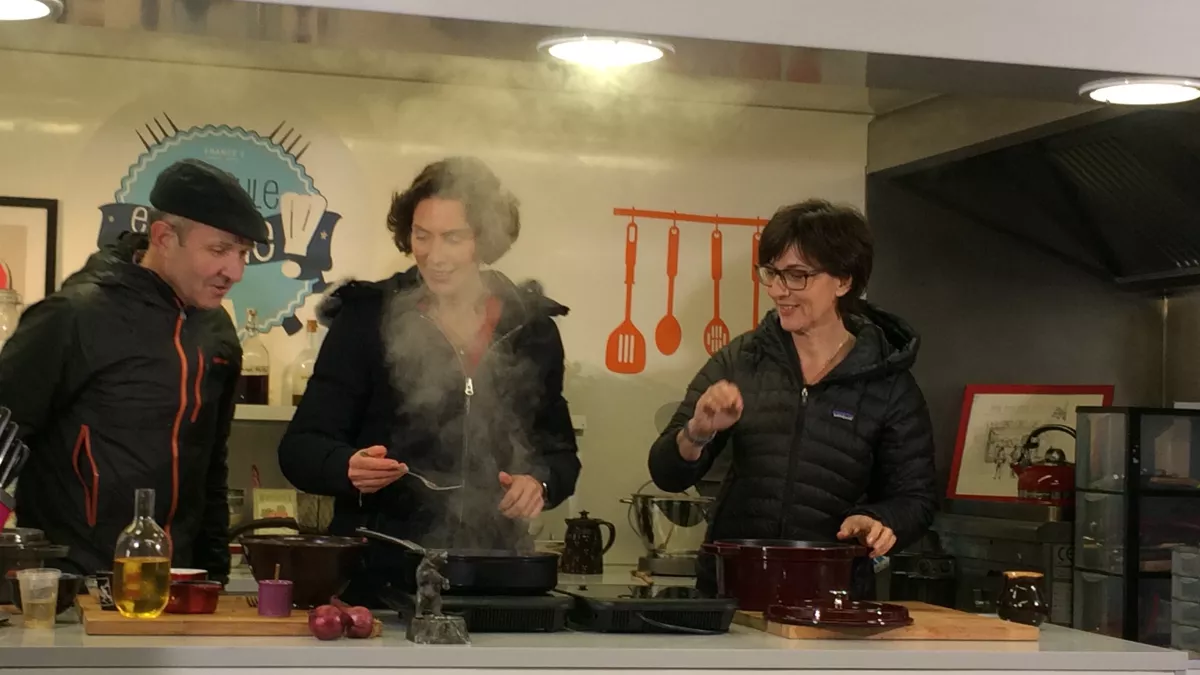 Ça roule en cuisine - Catherine et Eric Marchal - crédit FTV Ça roule en cuisine - Catherine et Eric Marchal - crédit FTV