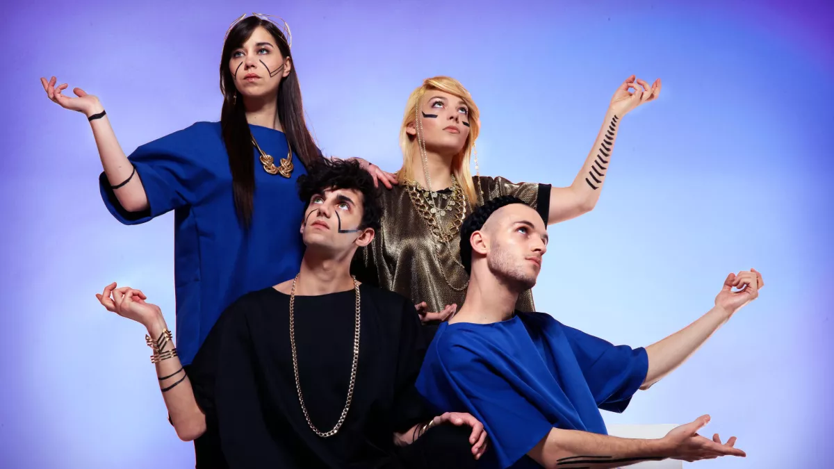 Les 4 Niçois d'Hyphen Hyphen ©Fanny Schilchter HYPHEN HYPHEN