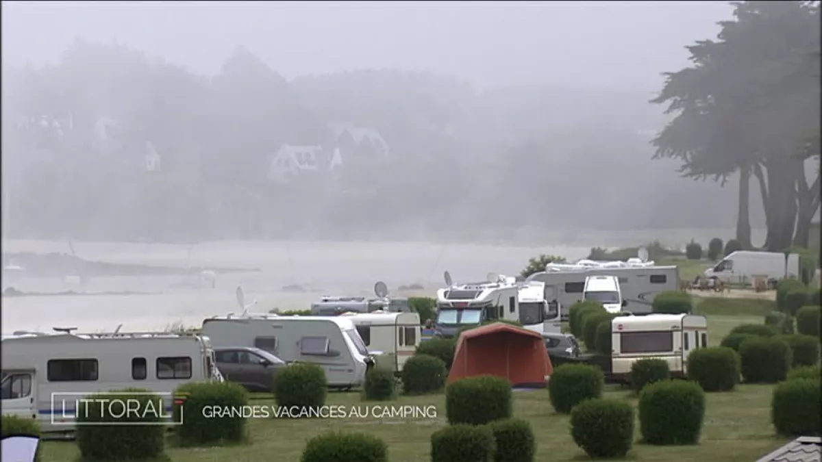 Vue du camping de Locquirec Vue du camping de Locquirec