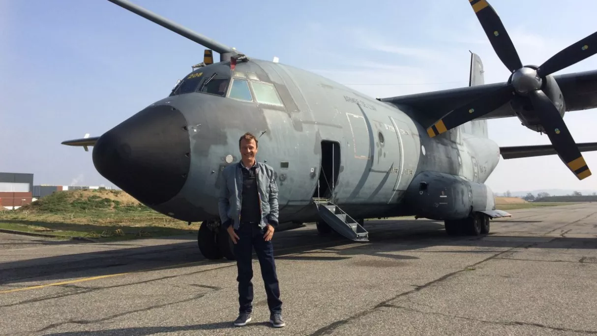 Pierjean Frison sur la base de Francazal © droits réservés