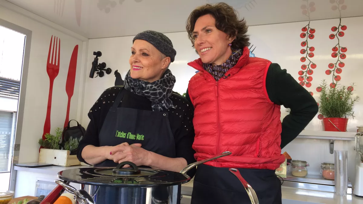 Ça roule en cuisine - Anne-Marie Laumond - crédit FTV Ça roule en cuisine - Anne-Marie Laumond - crédit FTV