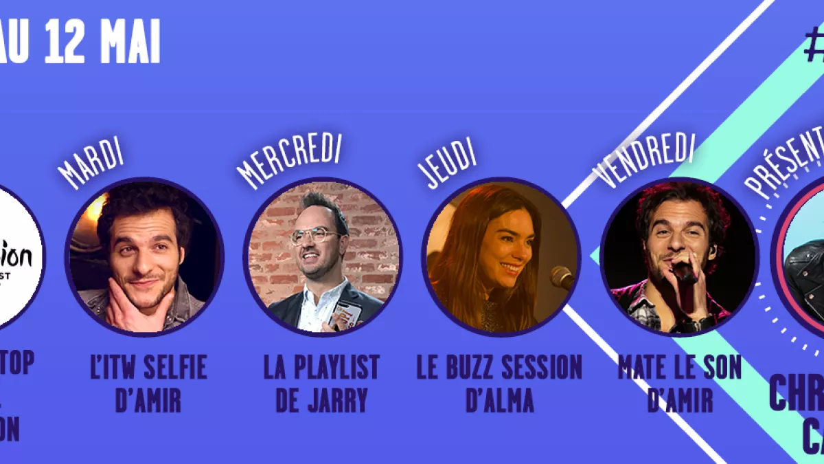 Programmation Monte le son "Spéciale Eurovision" du lundi 8 au samedi 13 mai Programmation Monte le son "Spéciale Eurovision" du lundi 8 au samedi 13 mai