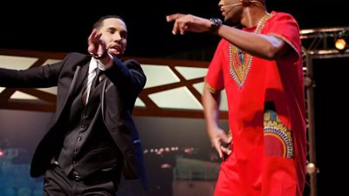 LE PRESQUE LATE SHOW Jordan Rizzi et Krys @Laurent Salcede/Guadeloupe1ere