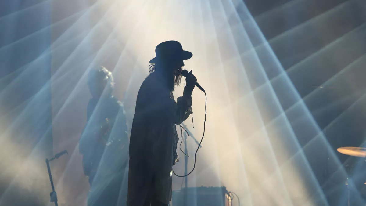 © Gilles SCARELLA/FTV Bianca Casady au festival Rock en Seine 2015