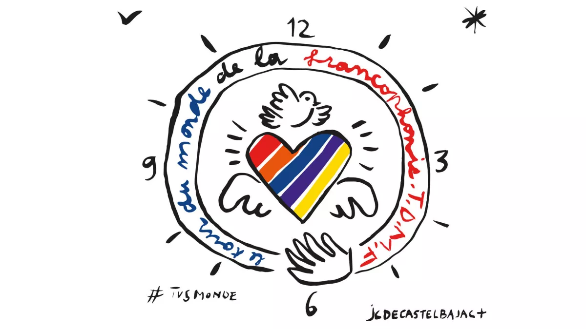 © Jean-Charles de Castelbajac LE TOUR DU MONDE DE LA FRANCOPHONIE
