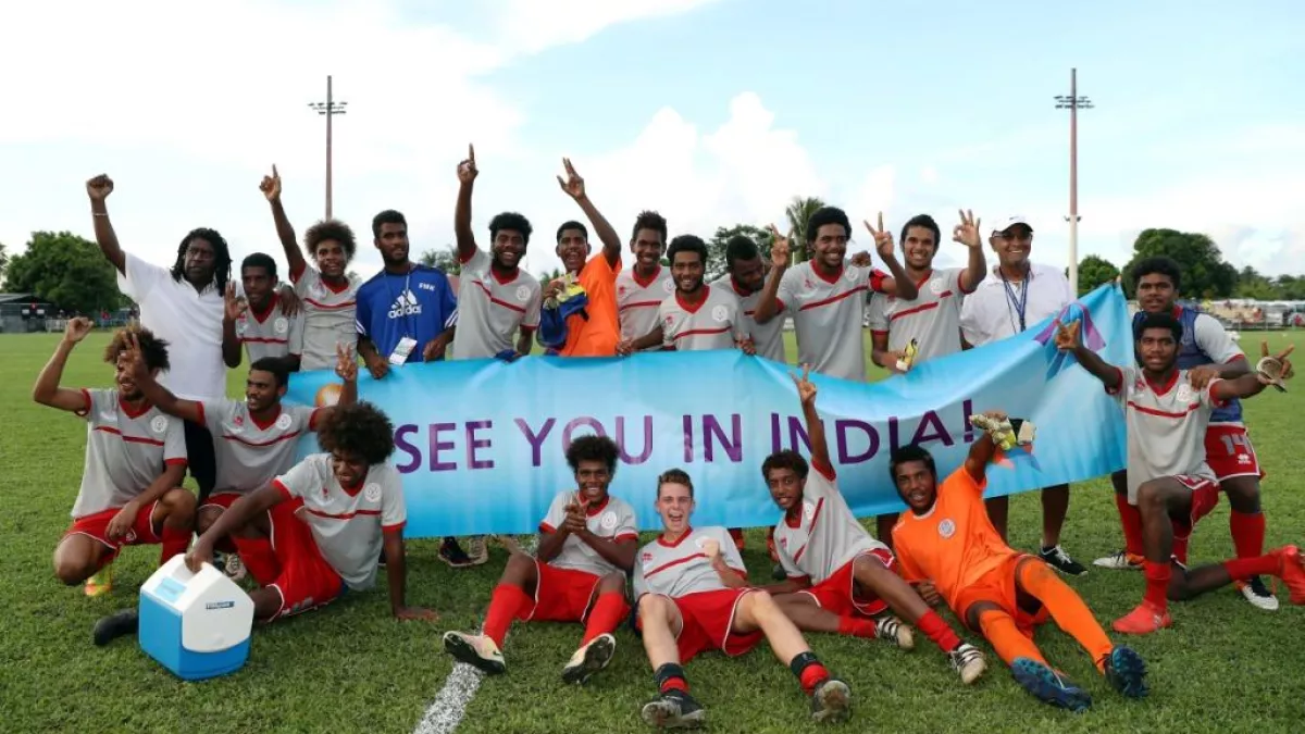 ©FEDERATION CALEDONIENNE DE FOOTBALL MUNDIAL U17