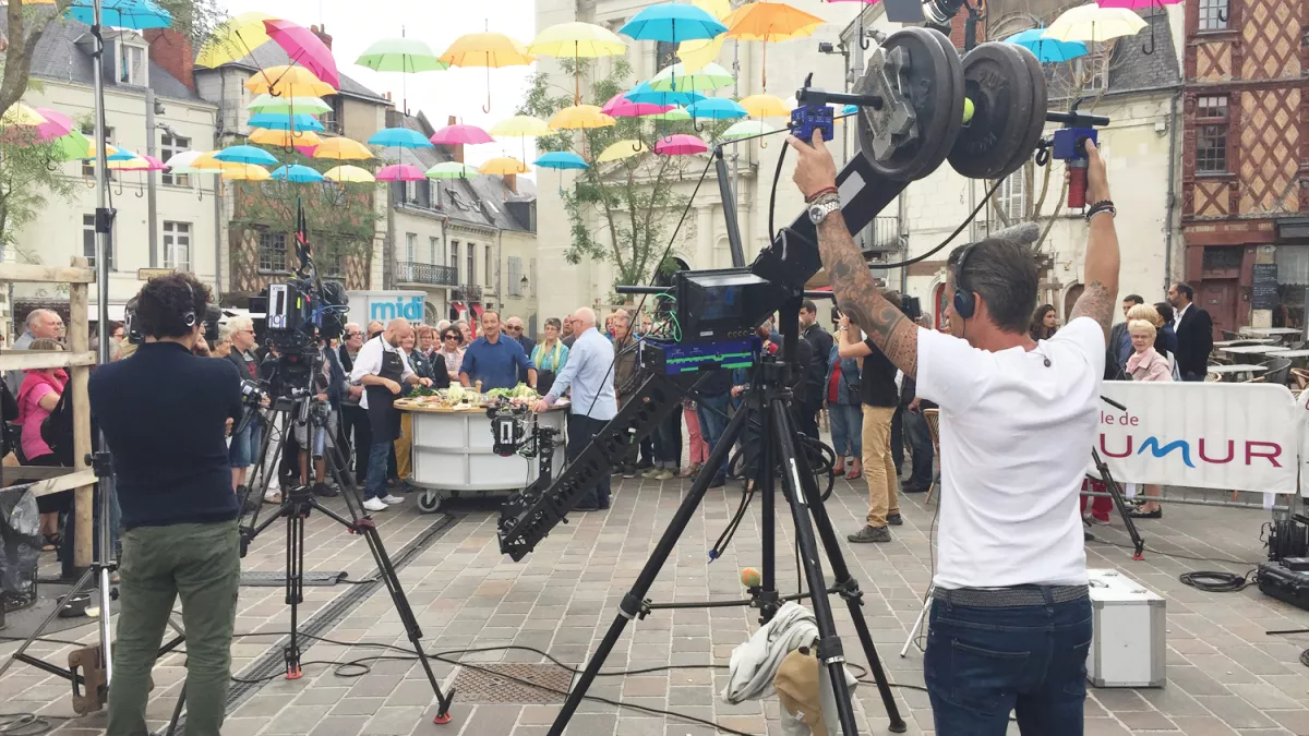 tournage Midi en France à Saumur tournage Midi en France à Saumur