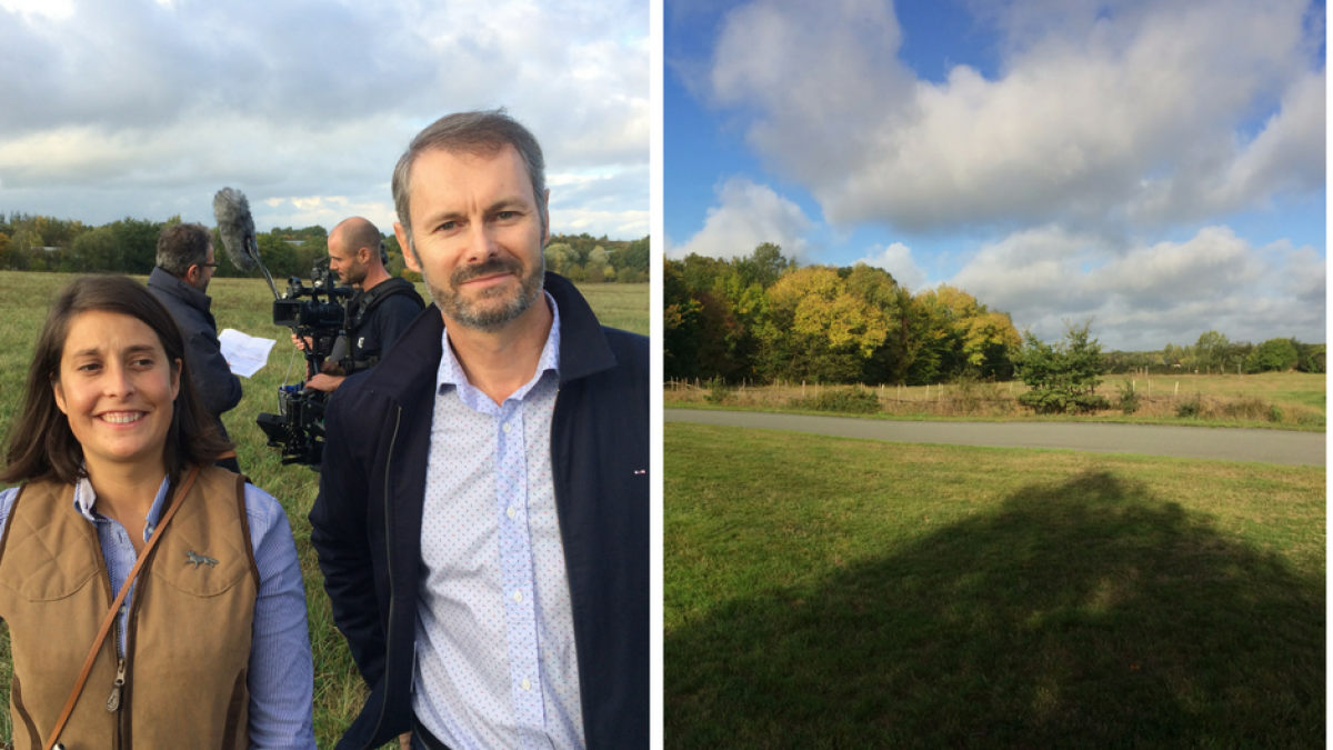 Tournage à Bouchemaine