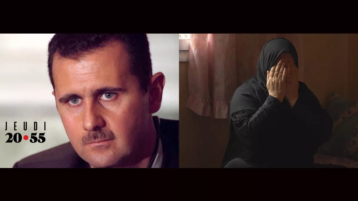 Jeudi 20.55 et doc : Syrie, le cri étouffé Bachar El Assad et une femme en larmes