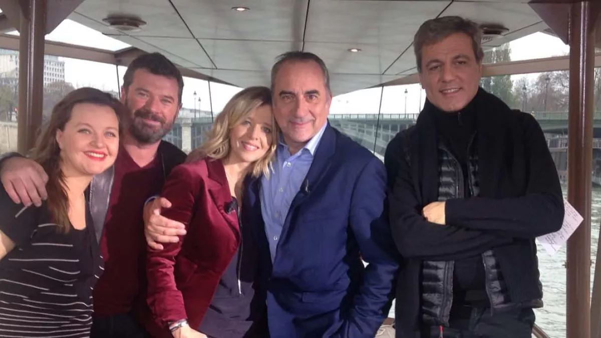 de gauche à droite Christine Berrou, Yvan Hallouin, Wendy Bouchard, Antoine Duléry et Jean-Noël Mirande de gauche à droite Christine Berrou, Yvan Hallouin, Wendy Bouchard, Antoine Duléry et Jean-Noël Mirande