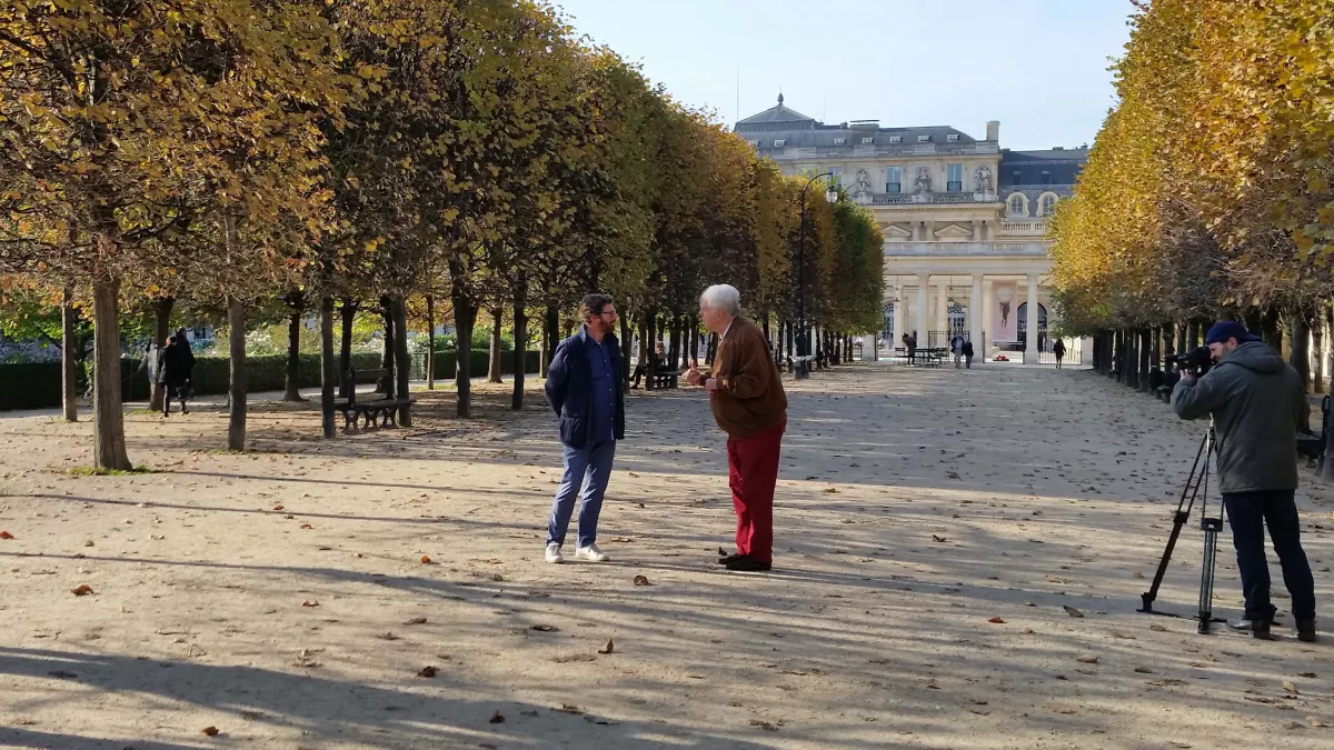 Yvan Hallouin & Frederick Gersal au Palais-Royal Yvan Hallouin & Frederick Gersal au Palais-Royal