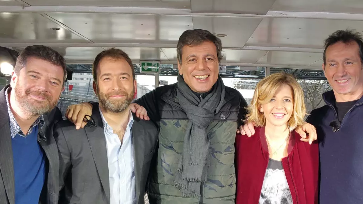 de GàD Y Hallouin, Vianney delourme, JN Mirande, Wendy Bouchard et Stéphan Gruss de GàD Y Hallouin, Vianney delourme, JN Mirande, Wendy Bouchard et Stéphan Gruss
