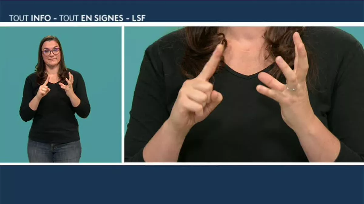 TOUT INFO TOUT EN SIGNES FEMME PARLE LANGUE DES SIGNES