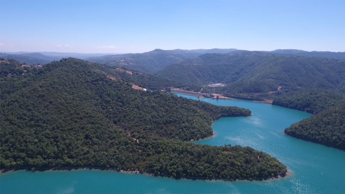 Saint-Cassien, le lac émeraude