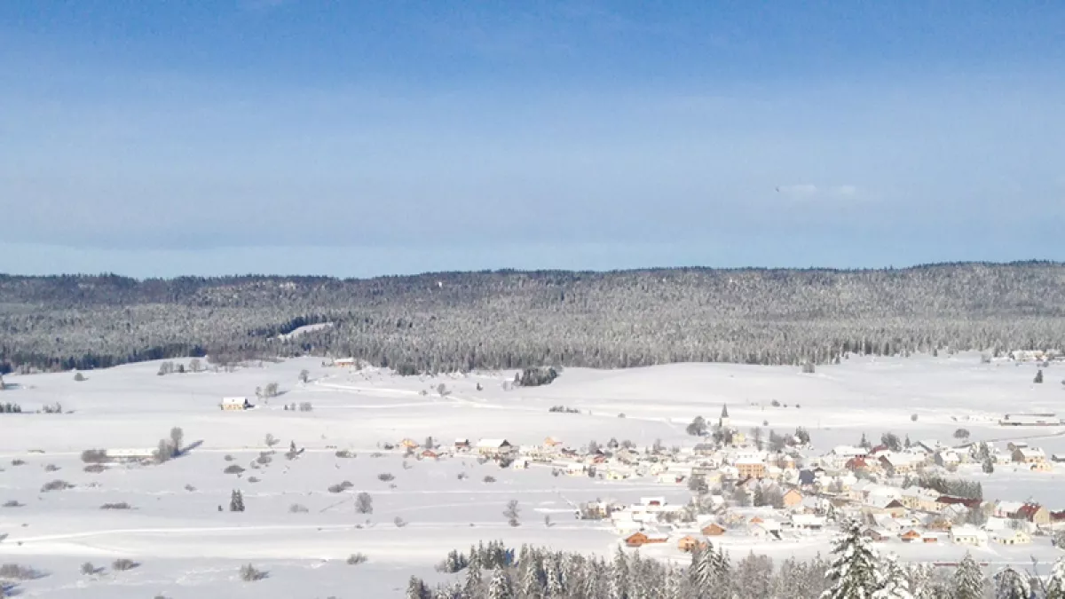 En plein cœur des montagnes du Jura En plein cœur des montagnes du Jura