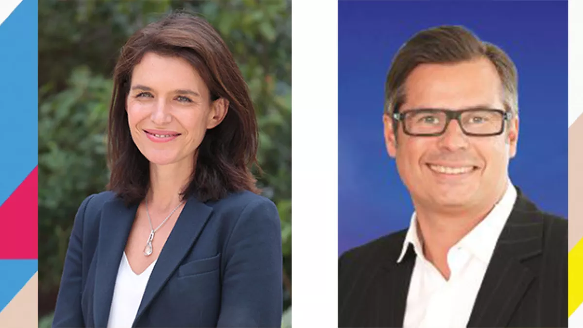 Christelle Morançais et Vincent Charpin Christelle Morançais et Vincent Charpin