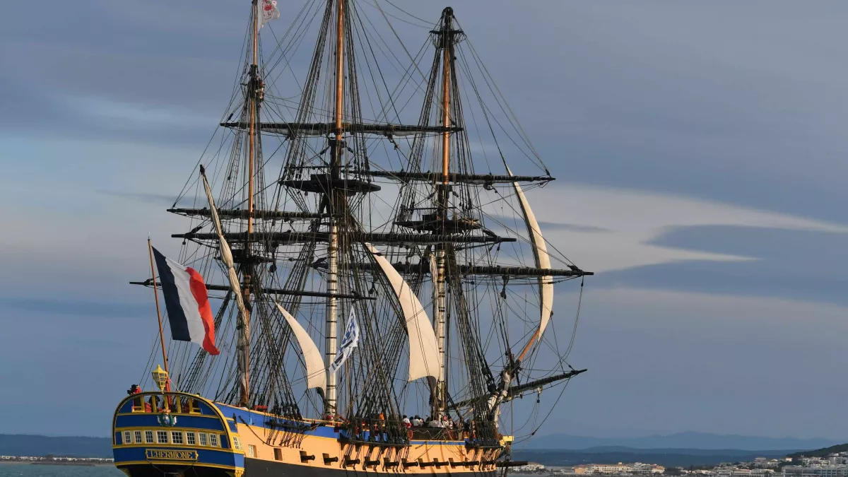 L'Hermione © Max PPP / Midi Libre / Vincent Andorra L'Hermione