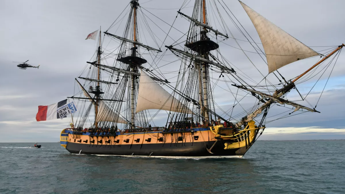 L'Hermione © LE MIDI LIBRE MAXPPP L'Hermione