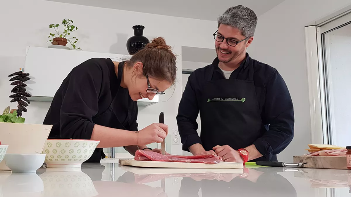 Anne et Nicolas en cuisine- Copyright MFP Anne et Nicolas en cuisine- Copyright MFP