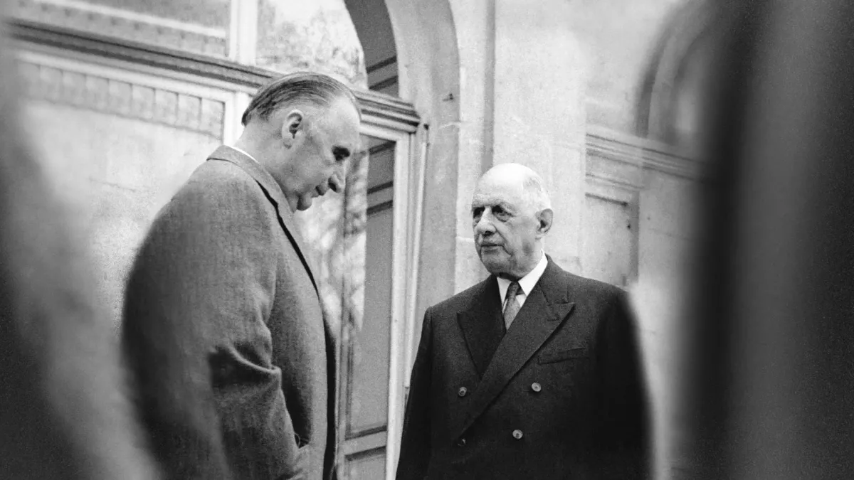© Pampa Production DE GAULLE ET POMPIDOU, JUSQU'A LA RUPTURE