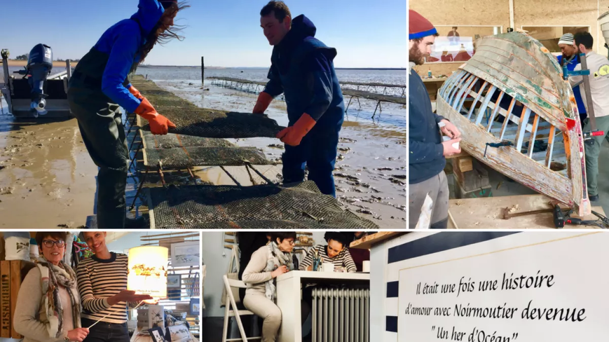 DE L’AIGUILLON-SUR- MER A NOIRMOUTIER DE L’AIGUILLON-SUR- MER A NOIRMOUTIER