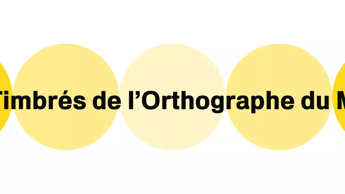 Les timbrés de l'orthographe du Mo'o Les timbrés de l'orthographe du Mo'o