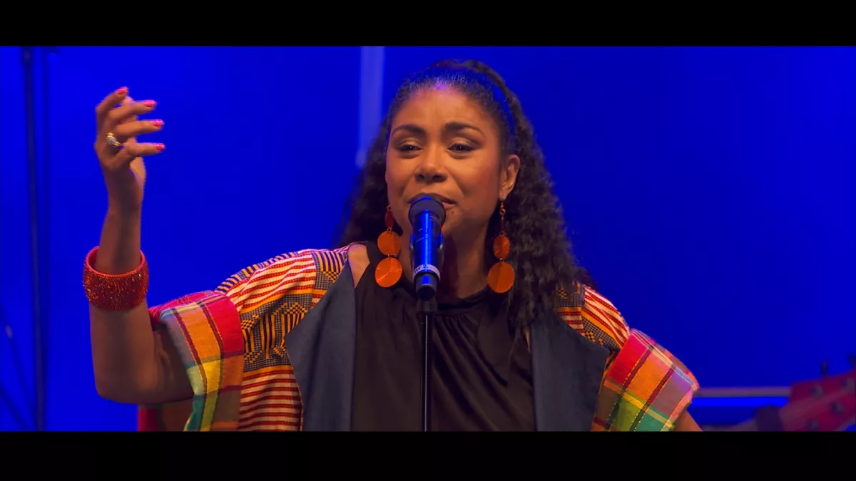 Limyè Ba Yo 2018 : Tania SAINT-VAL ©BCI Communication Limyè Ba Yo 2018 : Tania SAINT-VAL