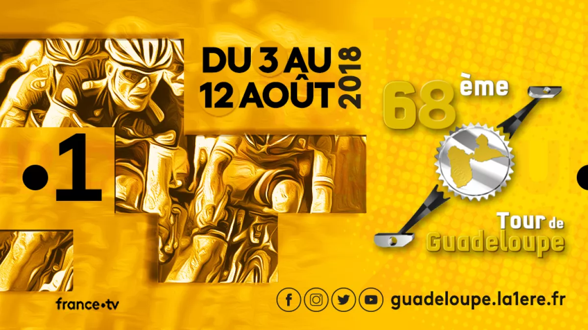 DP TOUR CYCLISTE INTERNATIONAL DE GUADELOUPE 2018 VISUEL DU TOUR TV