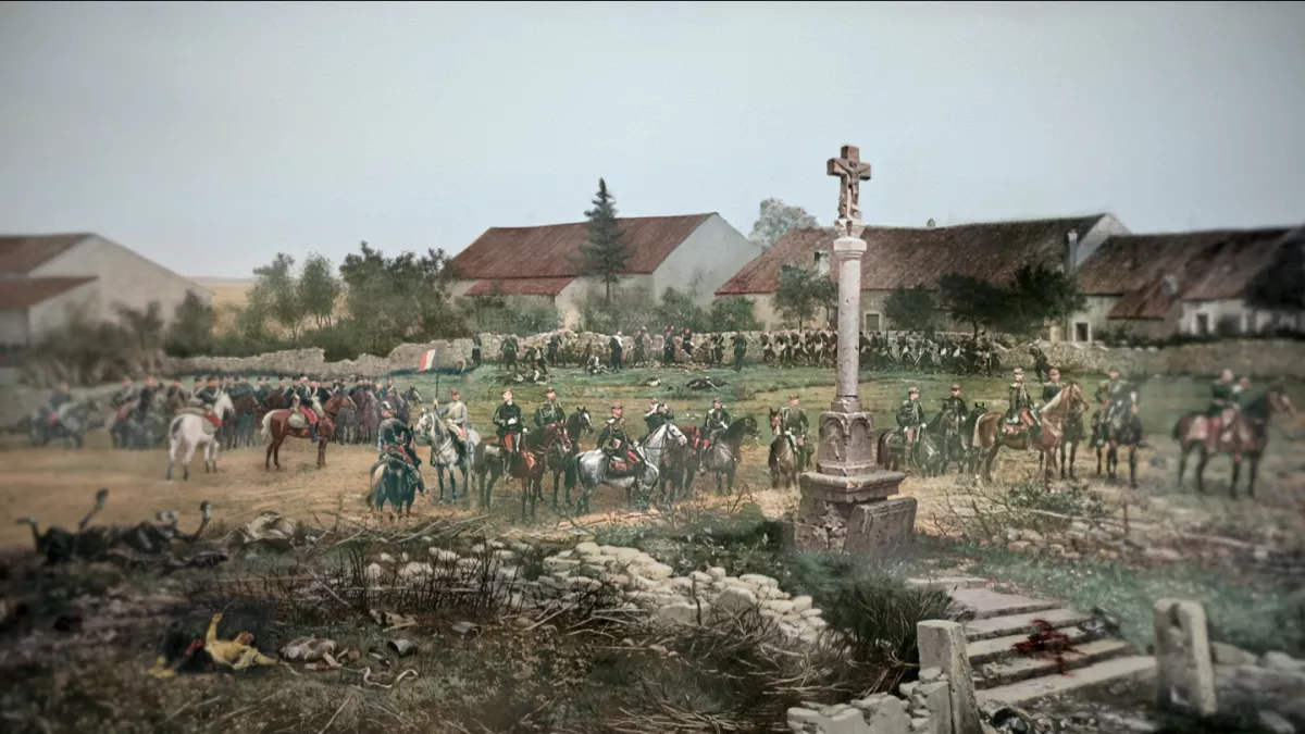 Panoramas de guerre - crédit Musée de la Guerre de 1870 et de l'Annexion Panoramas de guerre - crédit Musée de la Guerre de 1870 et de l'Annexion