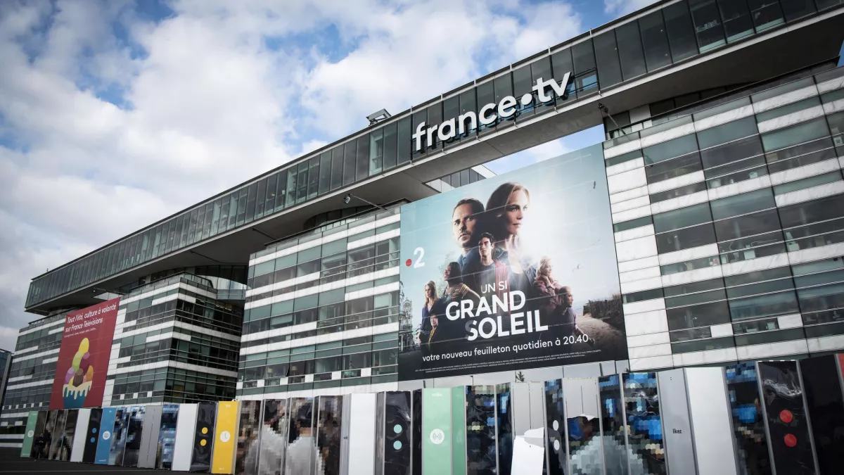 Facade France Télévisions rentrée 18 Facade France Télévisions rentrée 18