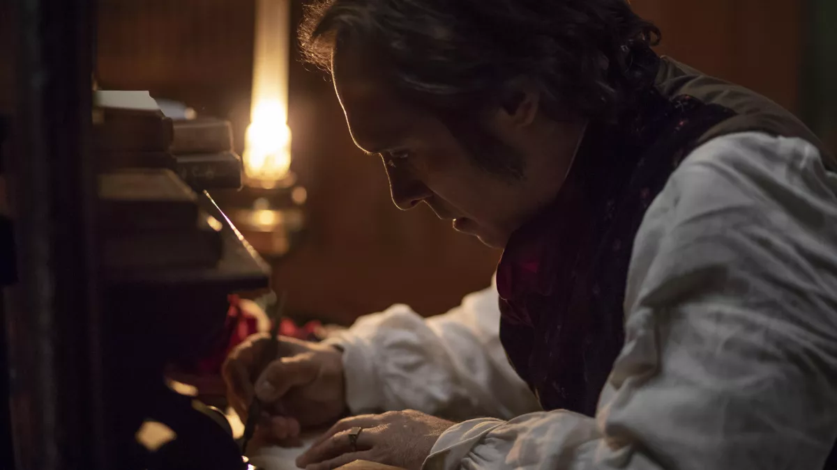 © Denis Manin / Quad Télévision / Point du jour / FTV VICTOR HUGO, ENNEMI D'ÉTAT