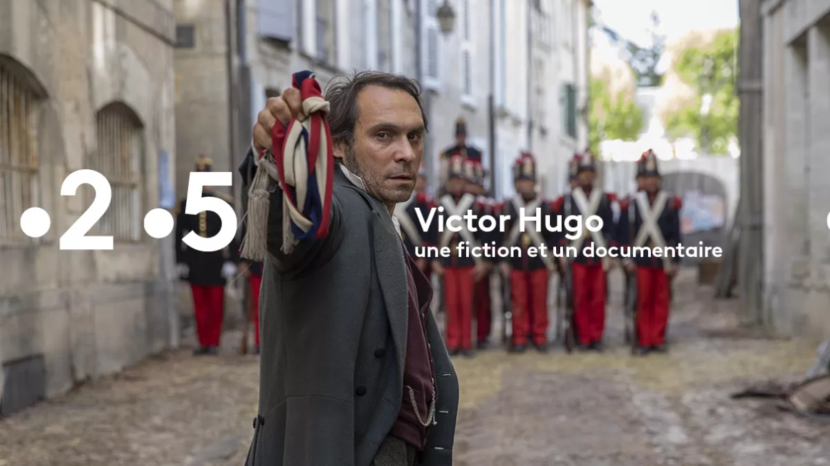 © Denis Manin / Quad Télévision / Point du jour / FTV VICTOR HUGO, ENNEMI D'ETAT