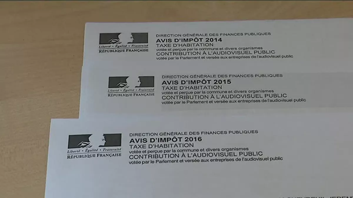 Feuilles d'impôts IMPÔTS