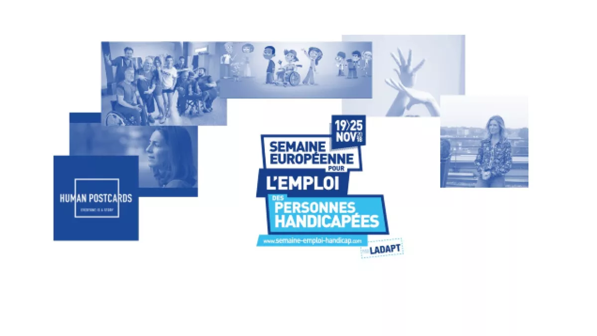Visuel semaine européenne des personnes handicapées Visuel semaine européenne des personnes handicapées
