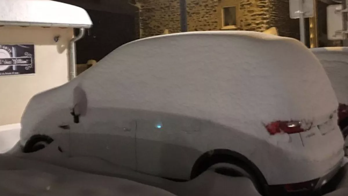 voiture neige voiture neige