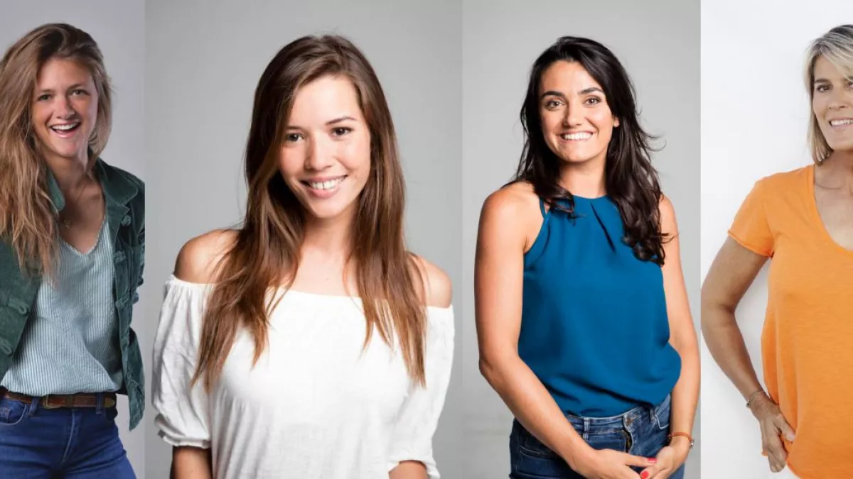 Marine Barnerias, Emilie Broussouloux, Gaëlle Grandon et Nathalie Simon