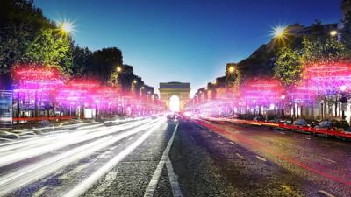 illuminations des Champs Elysées illuminations des Champs Elysées