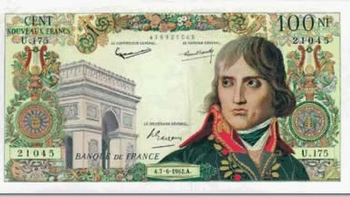 Faux 100 NF Bonaparte réalisé par Bojarski Faux 100 NF Bonaparte réalisé par Bojarski