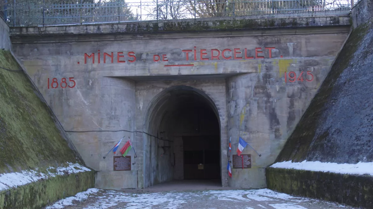 RODINA Mine de Tiercelet à Thil - crédit FTV RODINA Mine de Tiercelet à Thil - crédit FTV