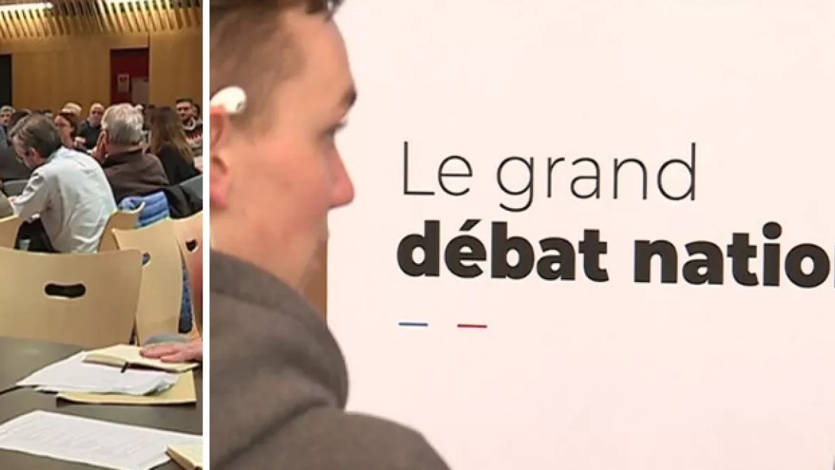 Débat national © FTV - France 3 PDL Débat national © FTV - France 3 PDL