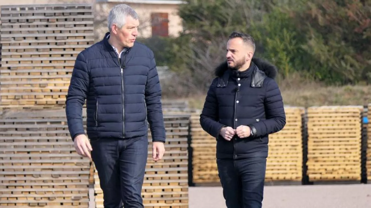 Vincent Damy et Jean-Christophe Galeazzi Vincent Damy et Jean-Christophe Galeazzi